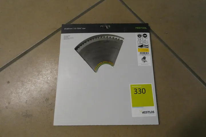 Festool - Kreissägeblatt HW 260x2,5x30 W80, für KAPEX KS 88/120